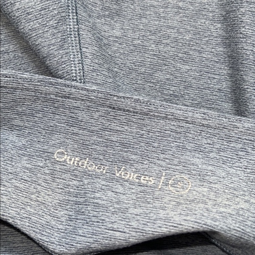 Outdoor Voices Warm Up Heather Blue Athletic 7/8 Leggings - Picture 10 of 10